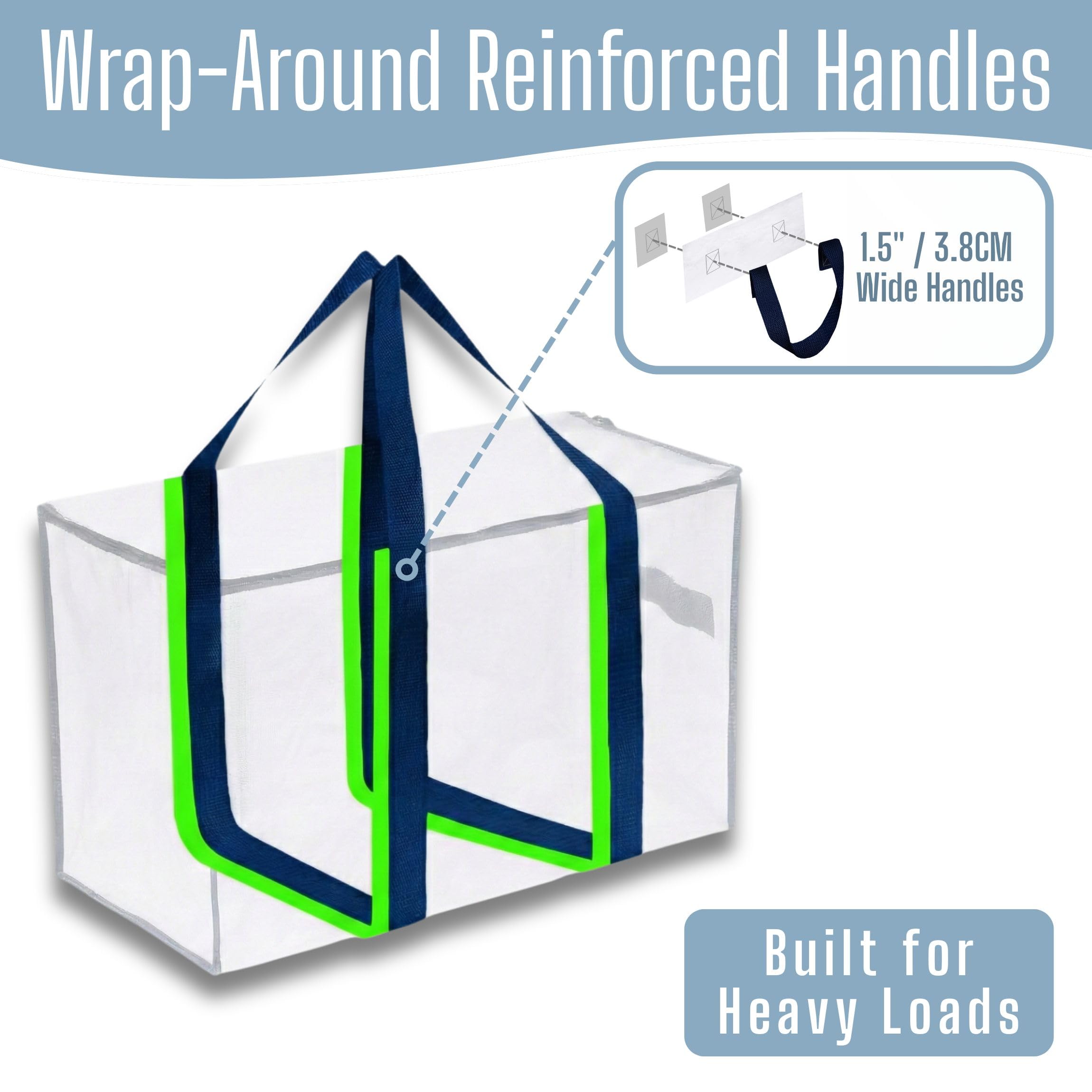 VENO bag with reinforced handles ready for safe lifting