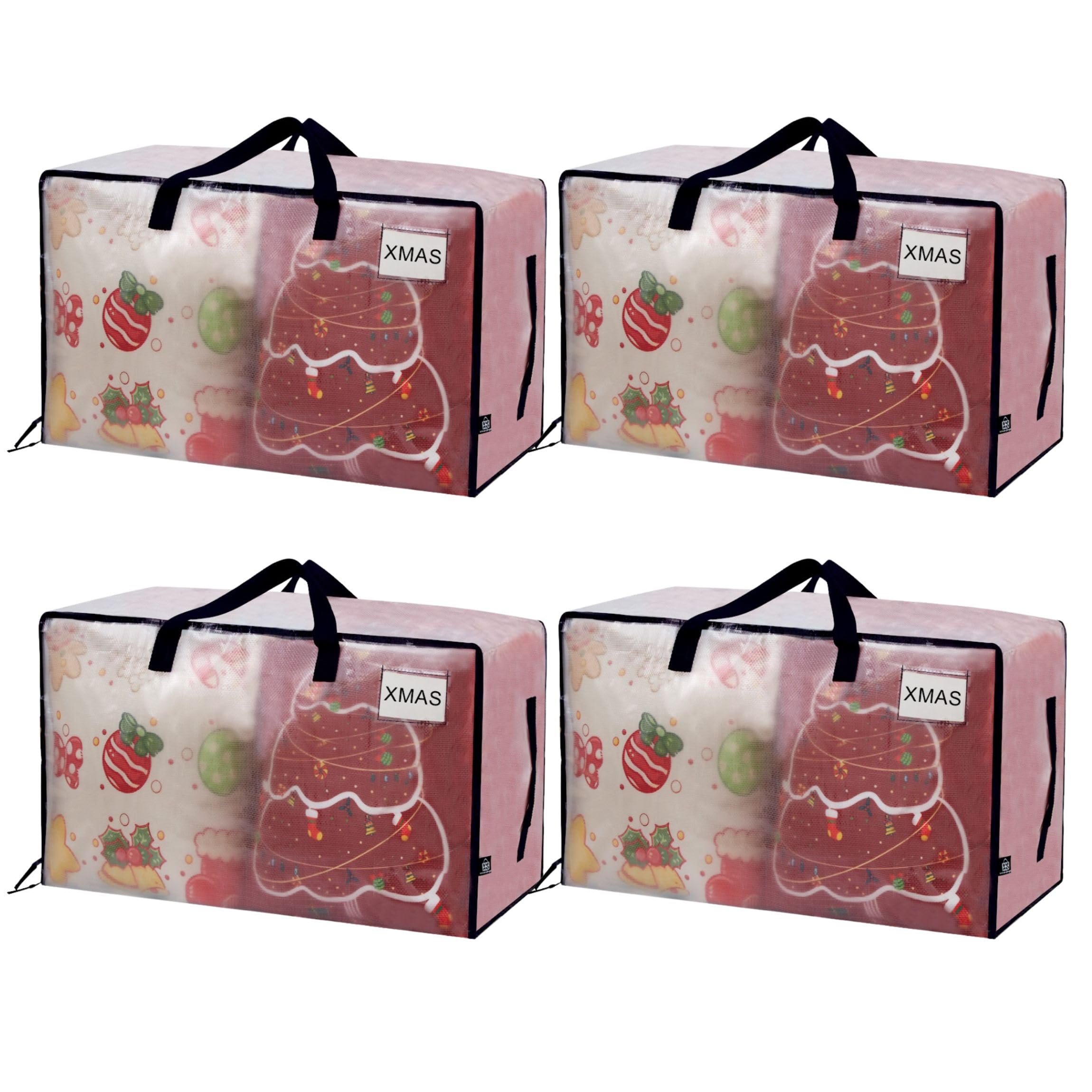 VENO clear extra large moving bag with wide opening for easy loading