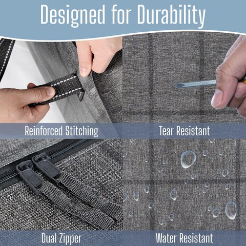 VENO comfortable shoulder straps enable hands-free carrying on stairs