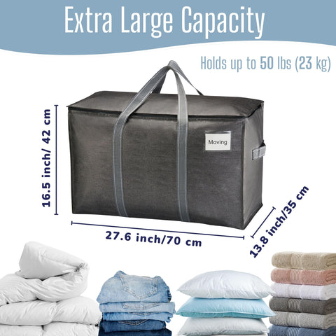 Veno heavy-duty moving bags foldable design saves storage space.