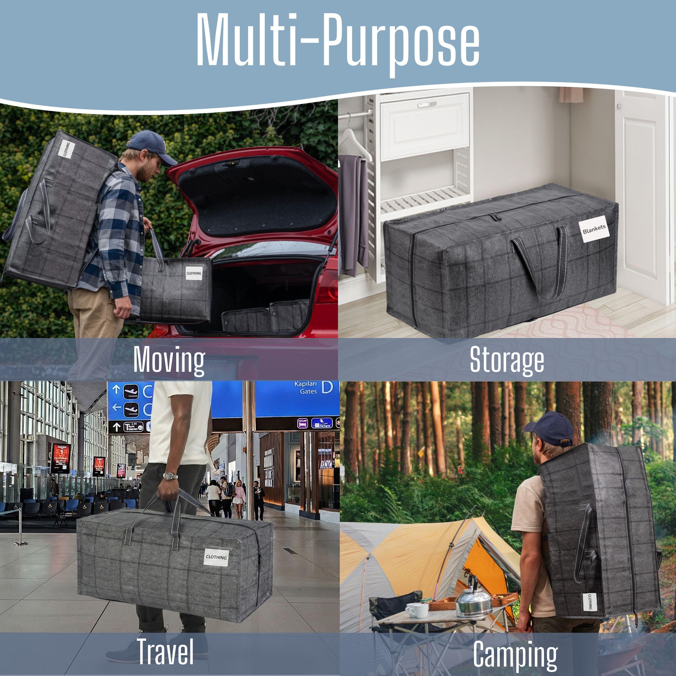 VENO long-lasting design built for storage and moving use