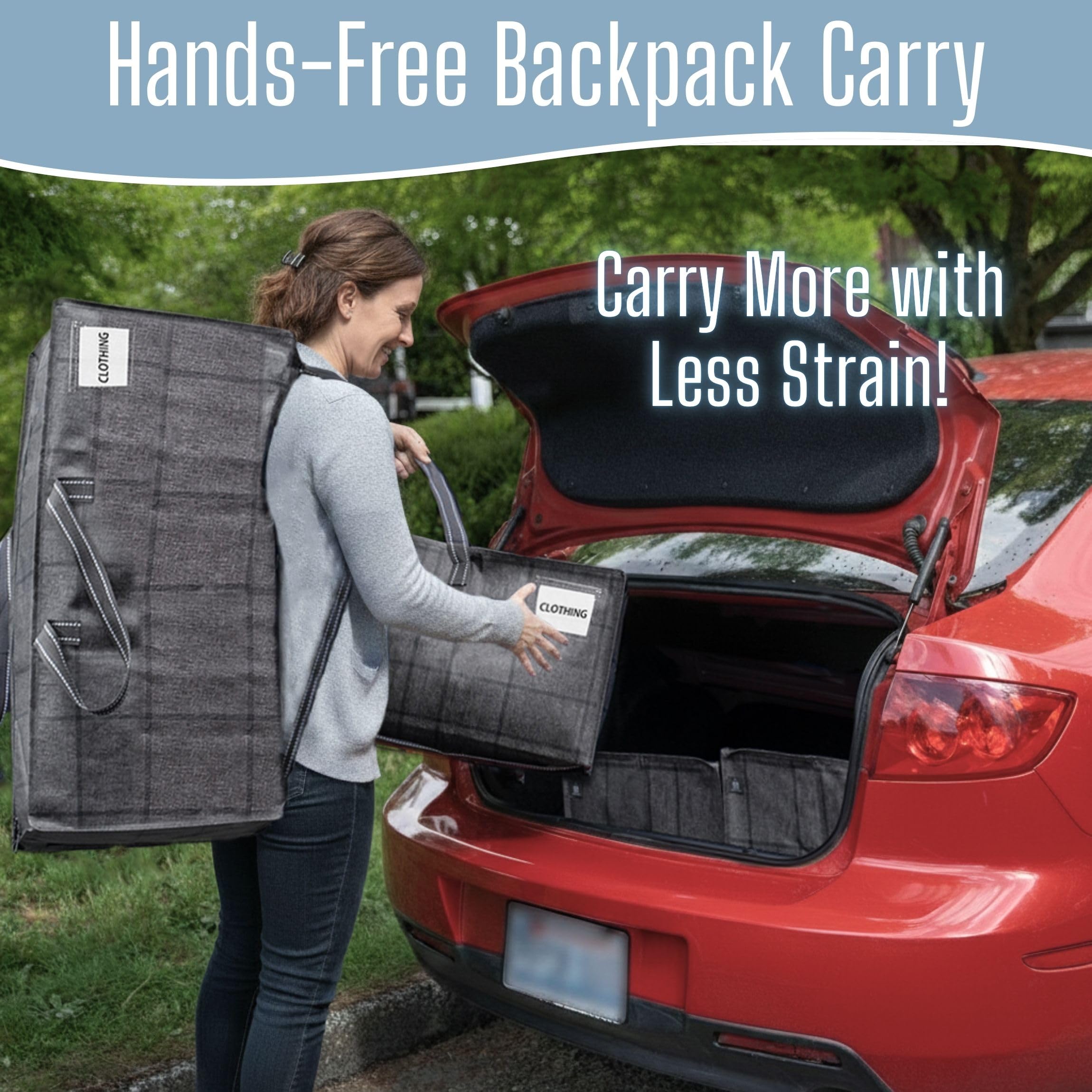 VENO multi-purpose moving and storage bag suitable for clothes and bedding