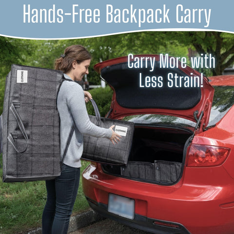 VENO multi-purpose moving and storage bag suitable for clothes and bedding