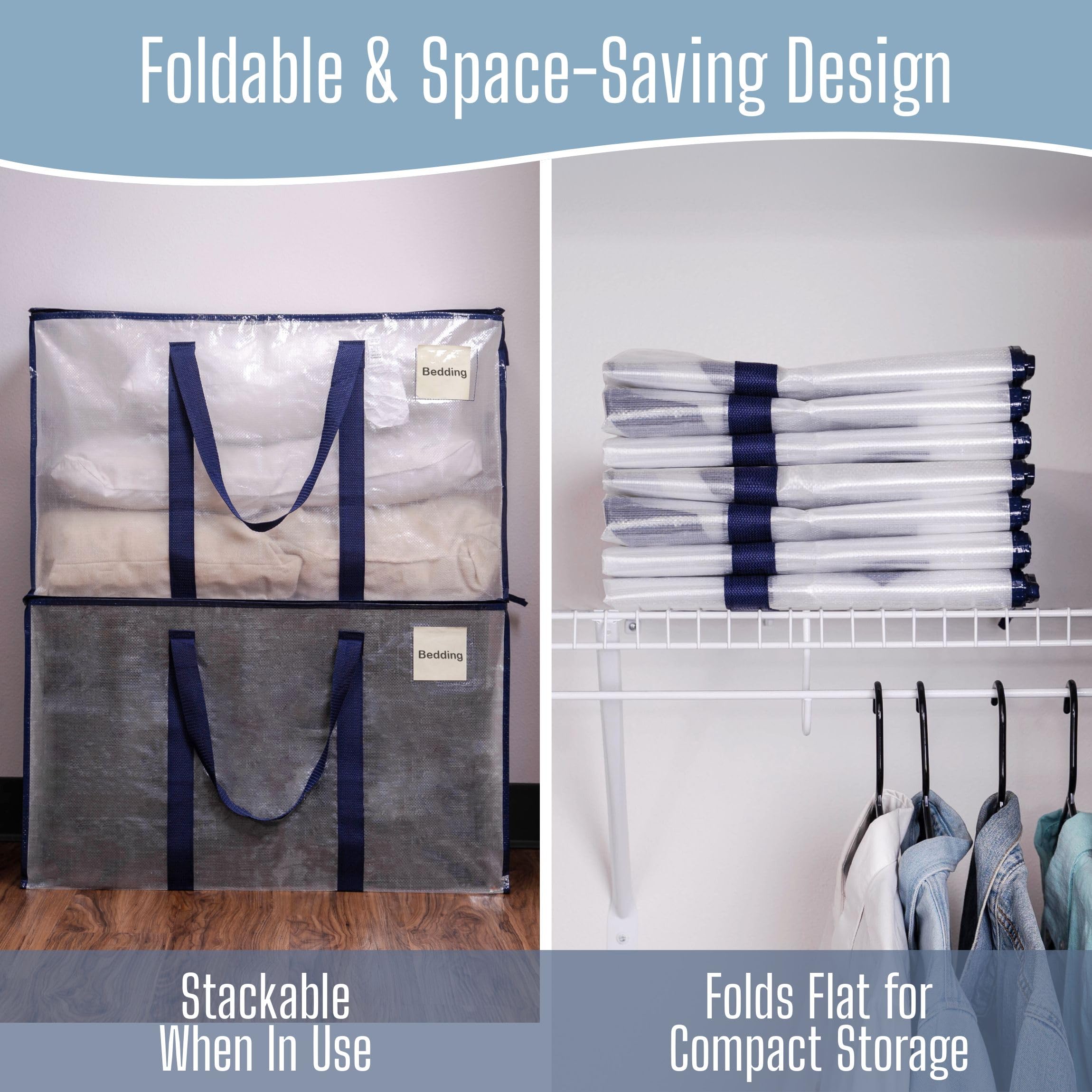 VENO reusable storage solution supports long-term organization and reuse.