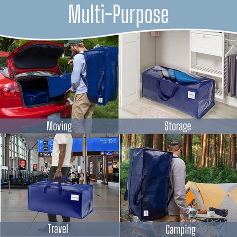 VENO pack-and-store bag versatile for moving and storage.