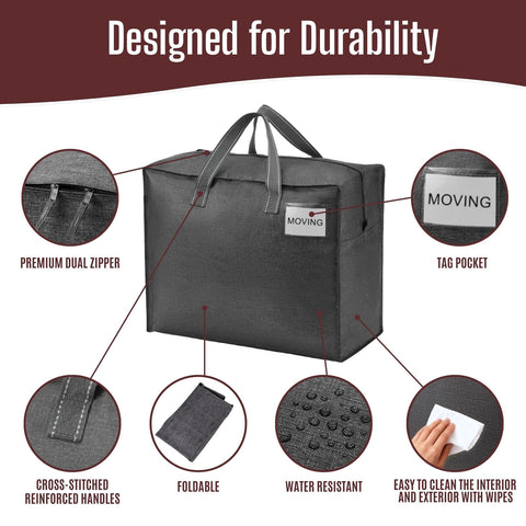 VENO puncture-resistant storage bag guards contents during travel and moving.