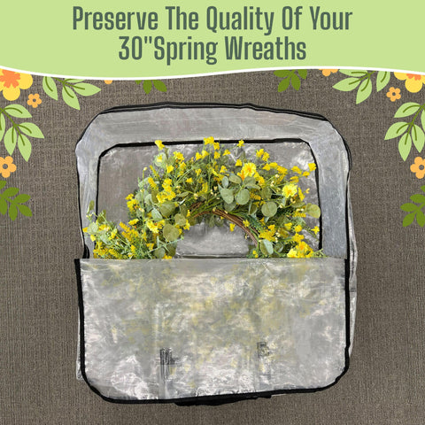 VENO translucent bags help quickly identify contents during closet organization.
