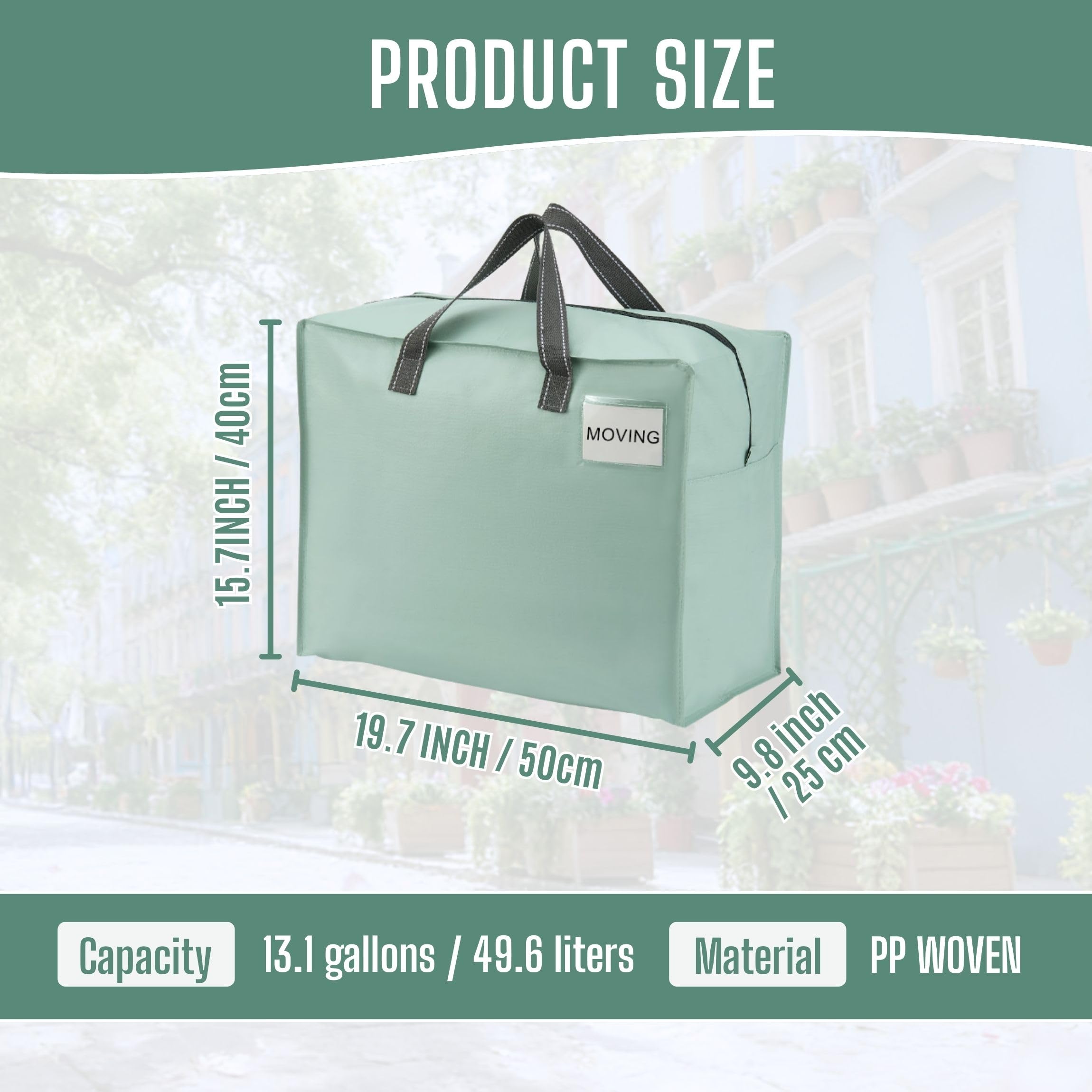 VENO waterproof polypropylene bag protecting bedding from moisture