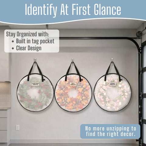 VENO durable dust-proof material protects seasonal décor.