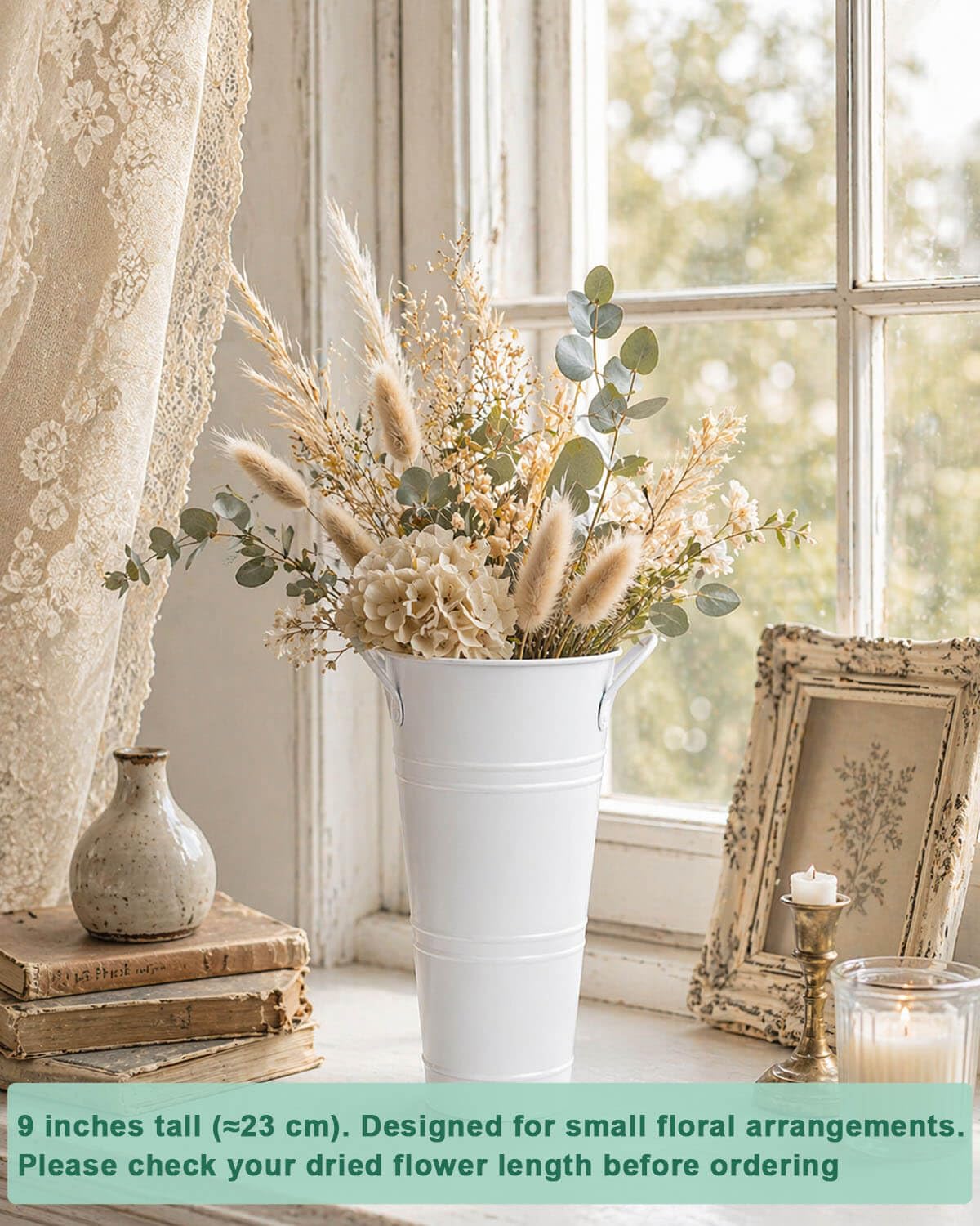 Vensovo wedding table display with dried flowers showing rustic charm.