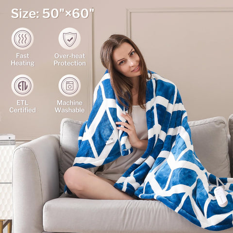 VENTIMI blanket with 8.5 ft cord for flexible placement.