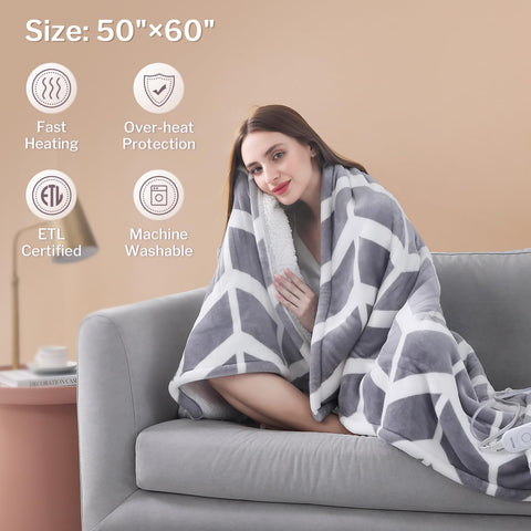 Ventimi 8.5-foot cord provides flexible placement on couch or bed