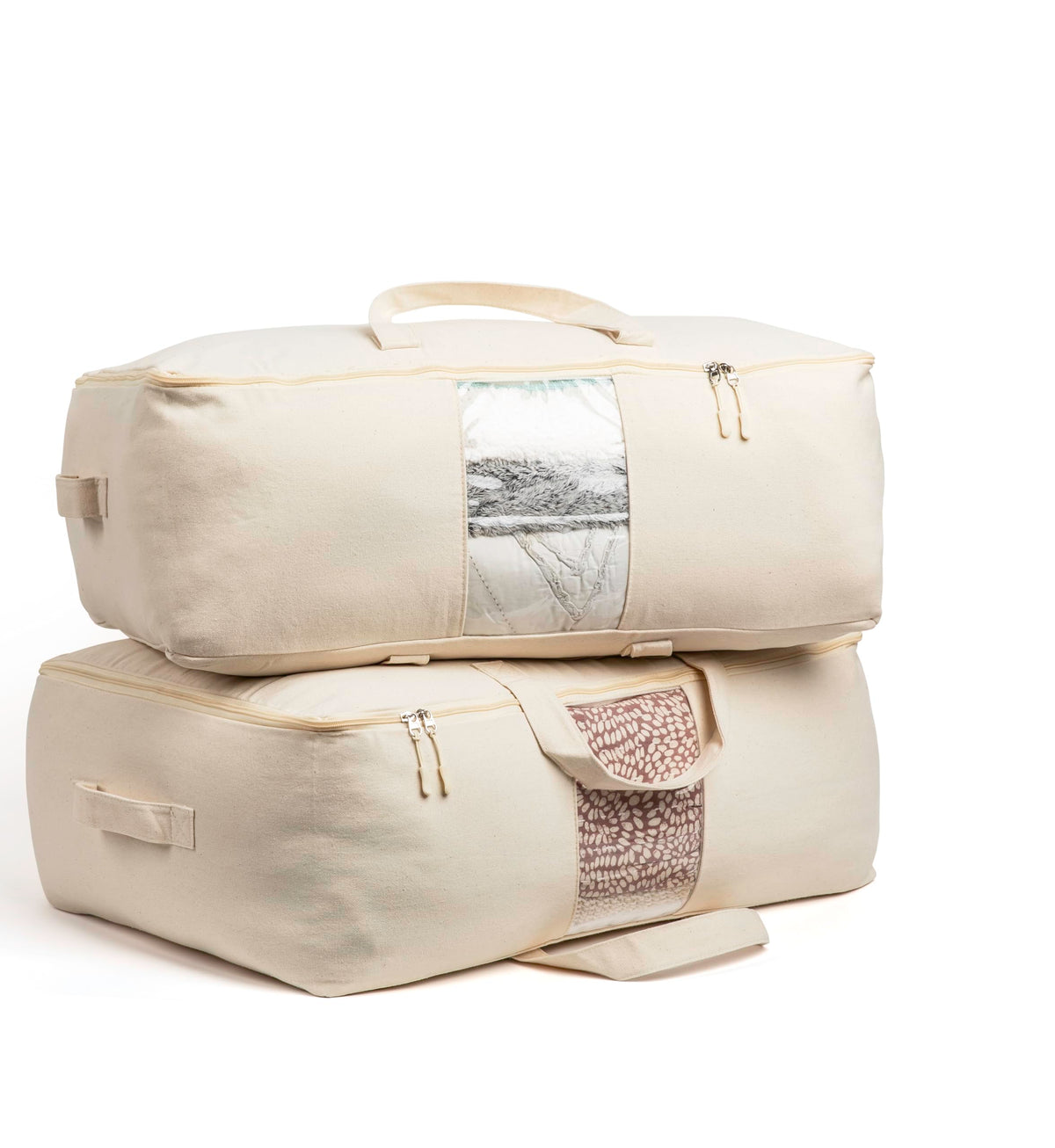 VeraMia storage bag with window for easy content visibility.