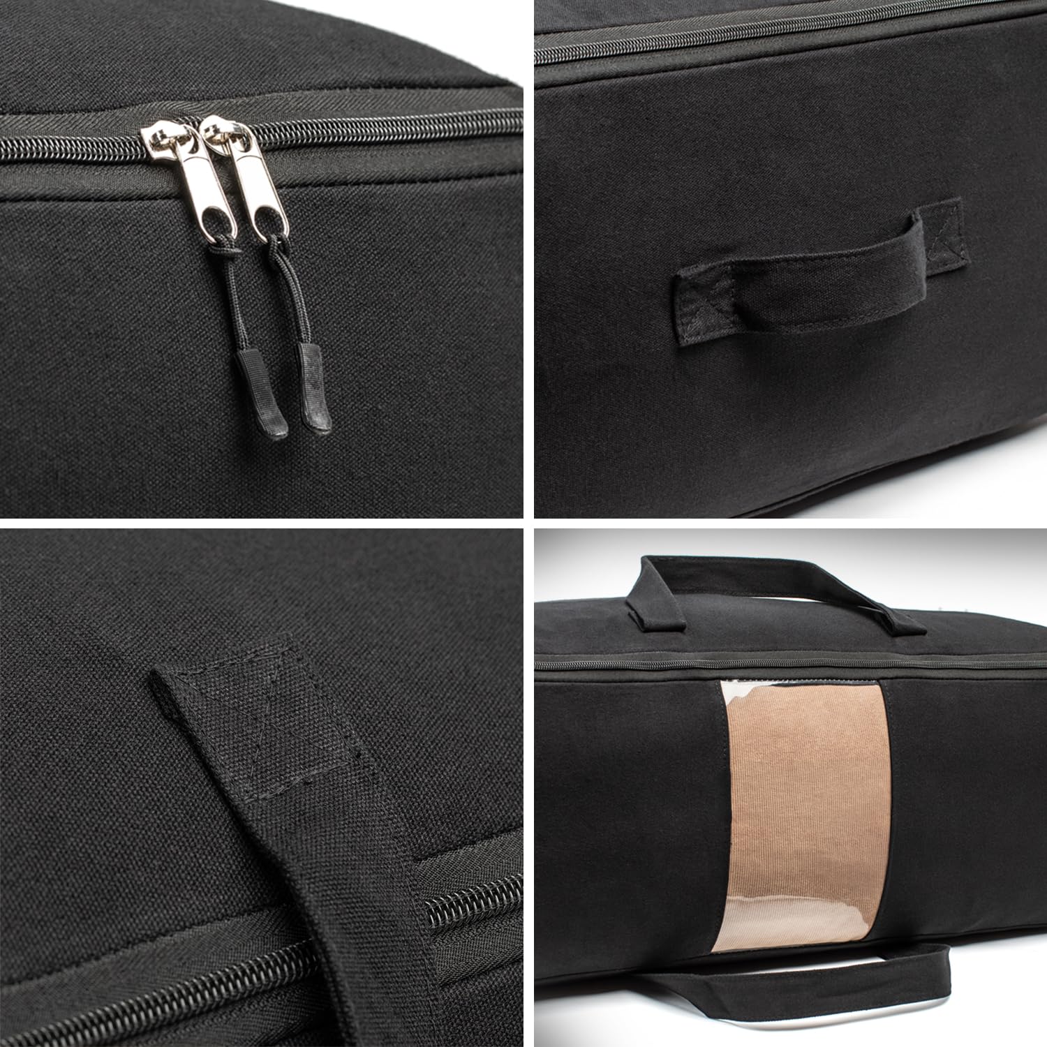 VeraMia spacious bedding and pillow storage bag on shelf