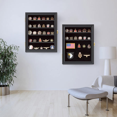 Verani Display Case with removable shelves supports growing collections