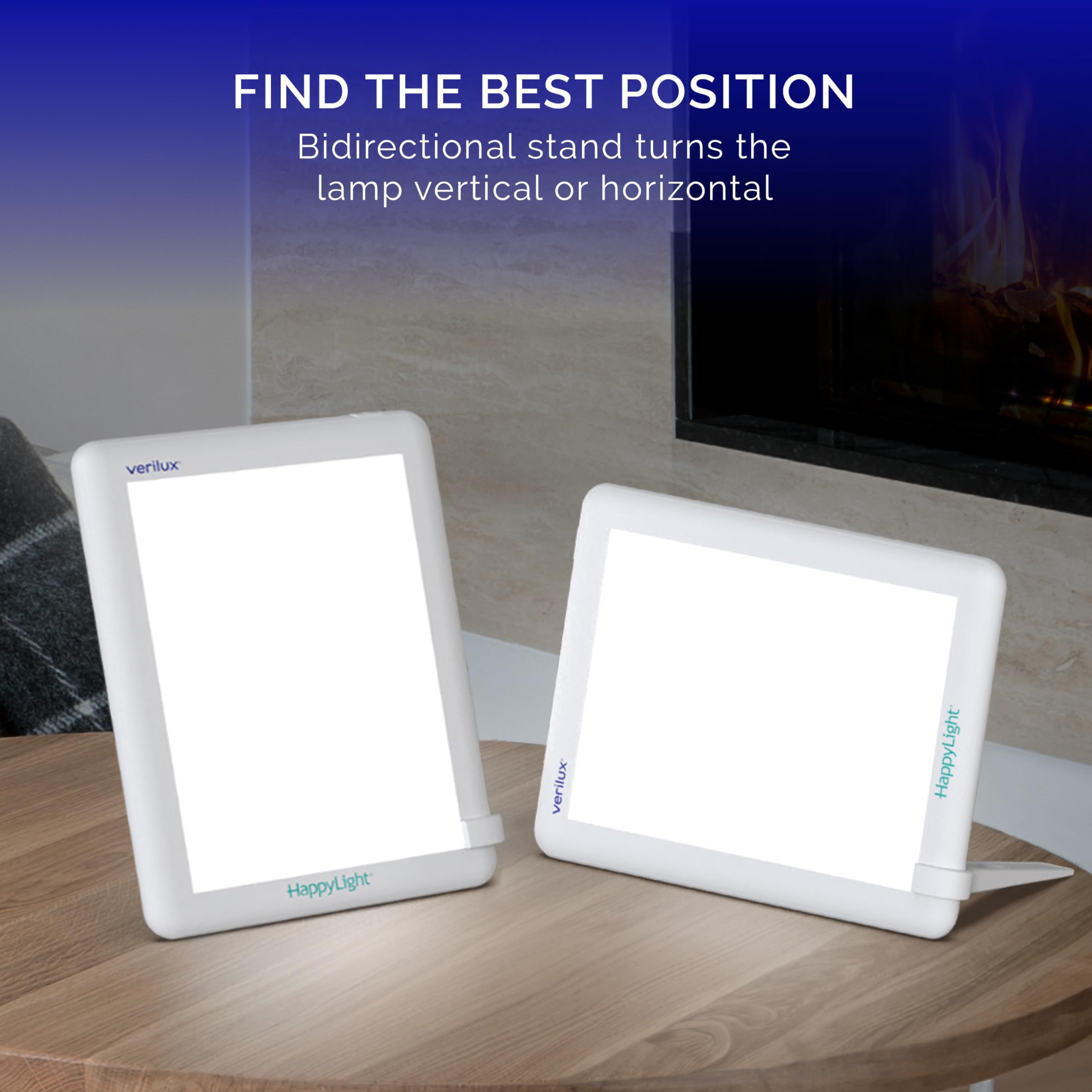 Verilux HappyLight Lucent portable and light for on-the-go use.