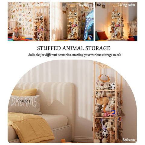 VERONLY natural finish adds calm, kid-friendly look to playrooms.
