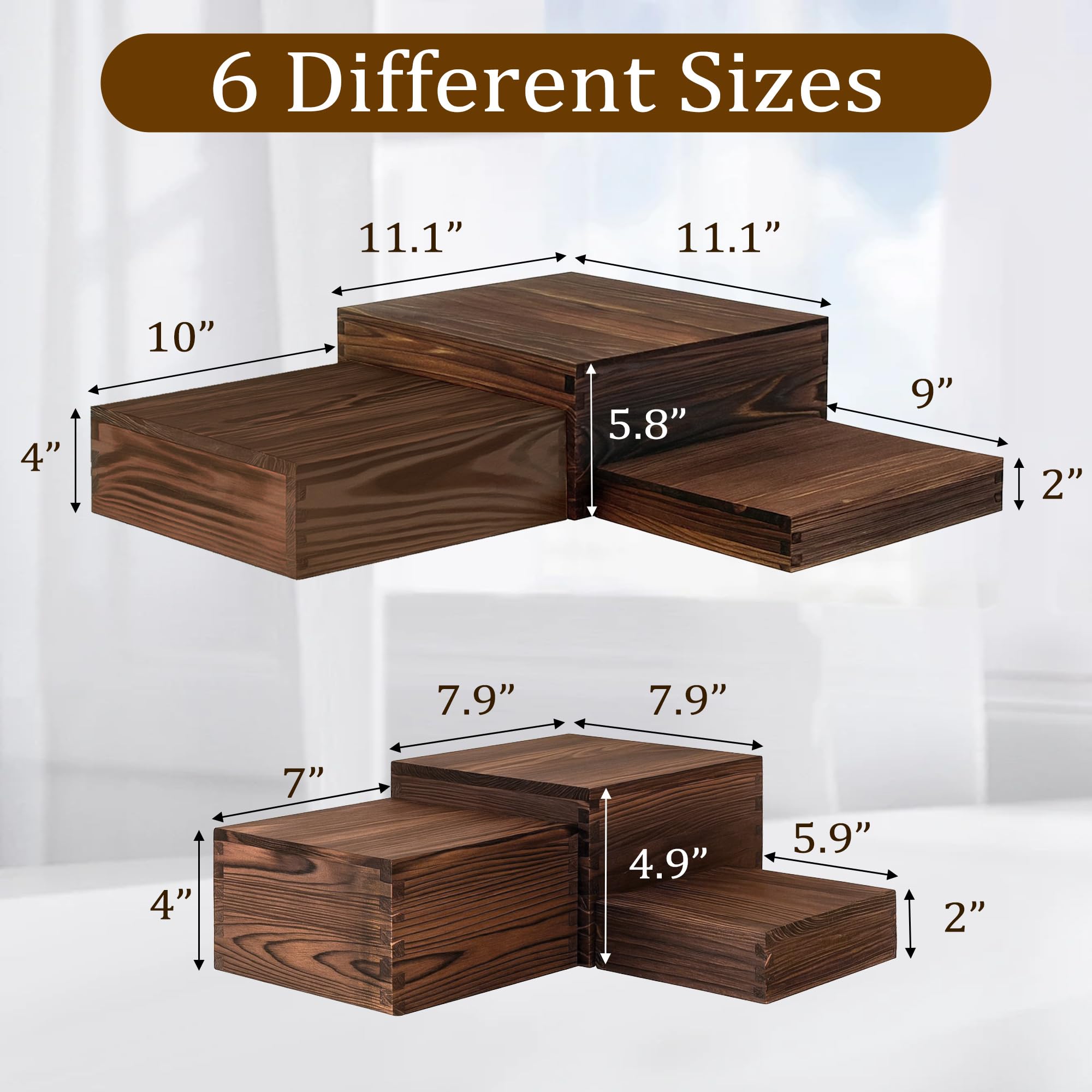 Verssure reversible risers double as storage boxes for party essentials