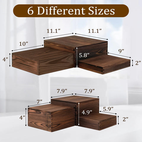 Verssure reversible risers double as storage boxes for party essentials