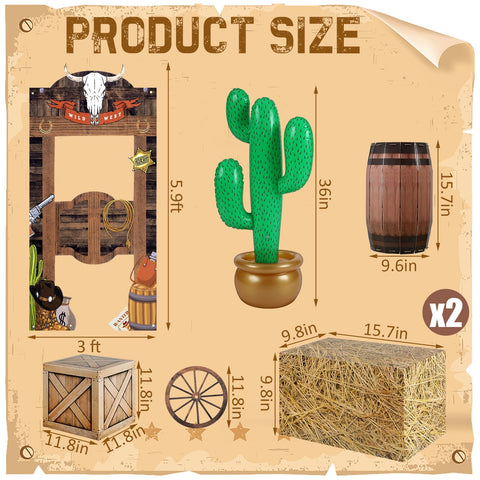 Vertintong hay box A for authentic rustic display and festive photo props.