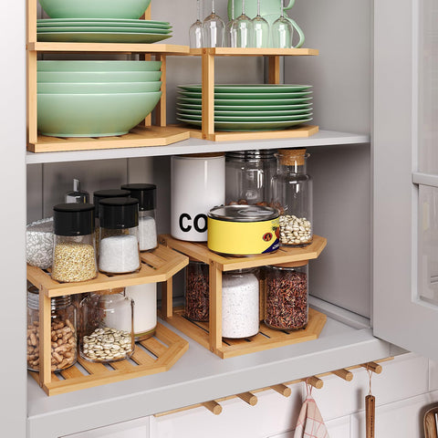 VERTORGAN corner shelf offers durable storage with sturdy joints