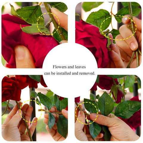 Veryhome Rose Vine room setup adding a romantic touch to interiors