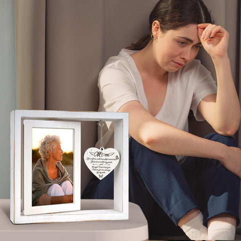 Vetbuosa memorial frame holds two 4x6 photos for lasting memory