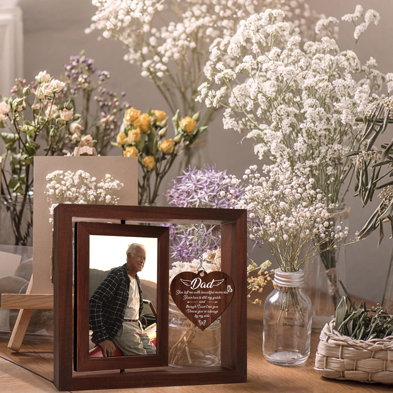 Vetbuosa dad remembrance frame doubles as elegant home decor for any room