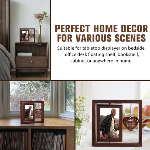 Vetbuosa two-photo display frame blends with various decors