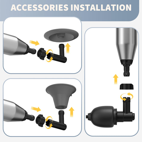 VEUIEIZT one-touch switch lets you start unclogging quickly.