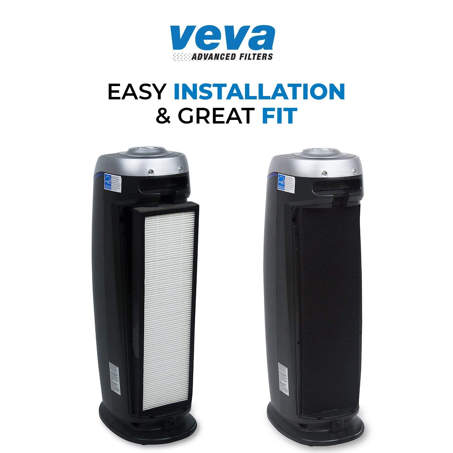 VEVA filter dimensions ensure proper fit and easy replacement in your purifier.