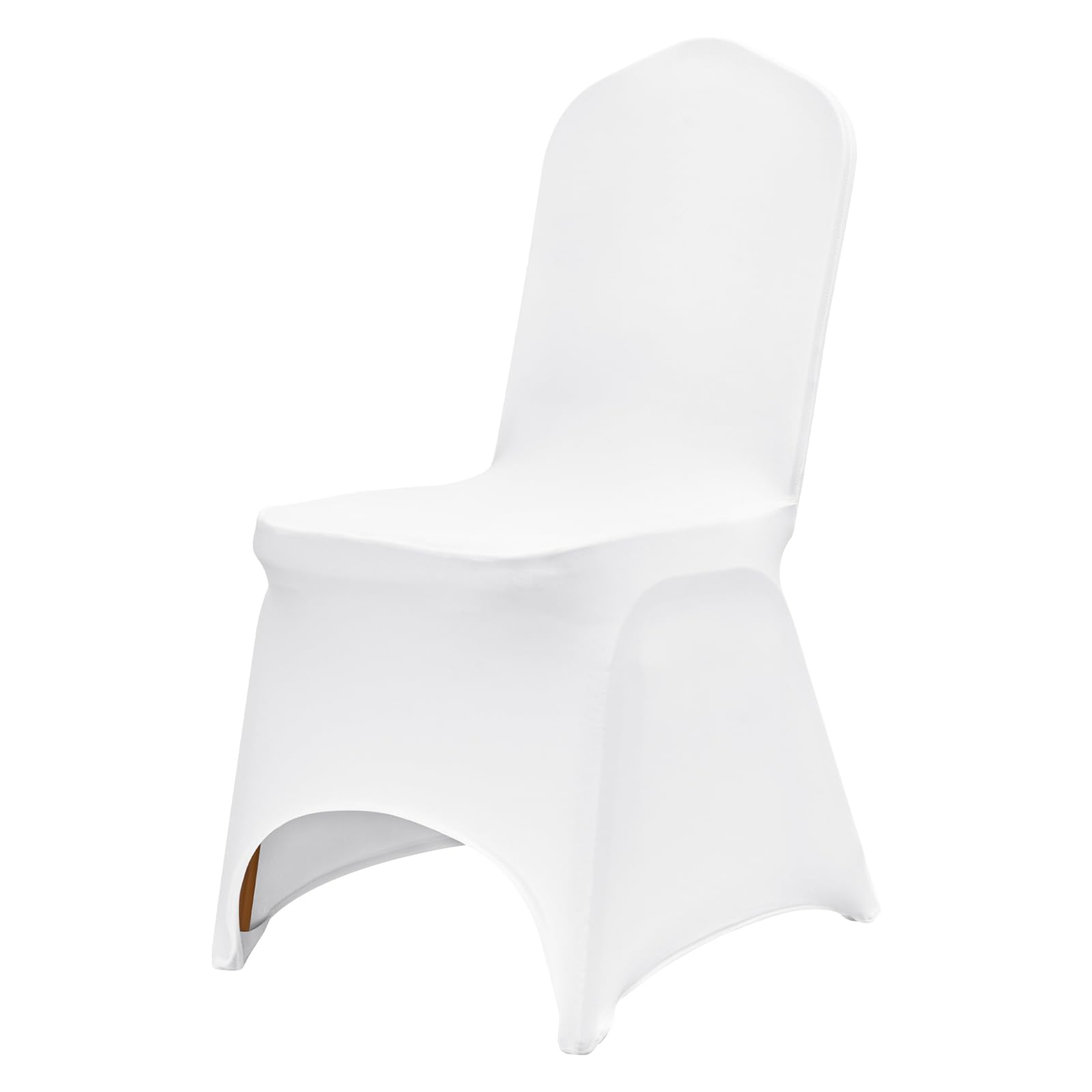 VEVOR 50 piece pack of white chair covers for events