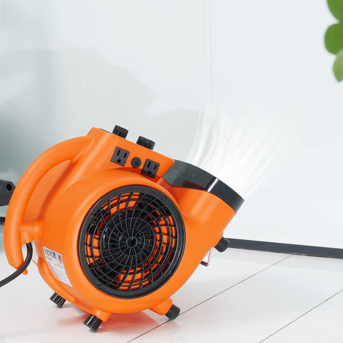 VEVOR Air Mover delivers high-velocity airflow to cool rooms and spaces