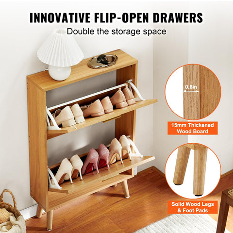 VEVOR anti-tipping device helps keep the cabinet secure in busy spaces.