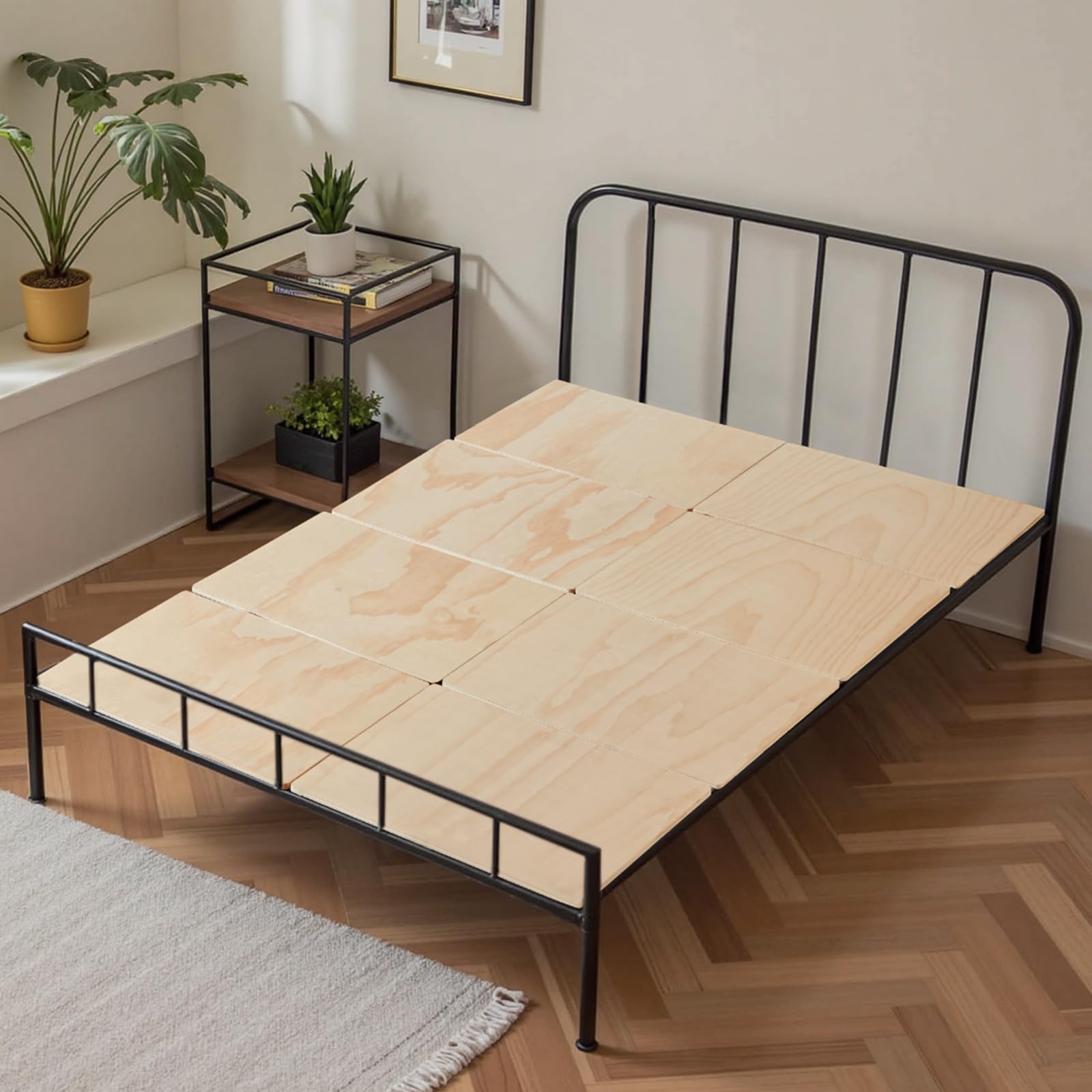 VEVOR bunkie board easy-to-store under-bed solution for small spaces.