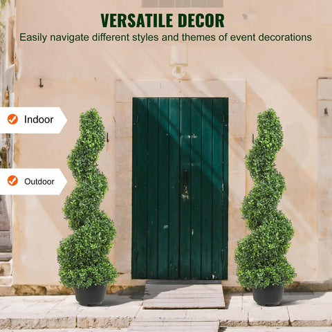 VEVOR indoor decor topiary brightens porches, living spaces, and entranceways.