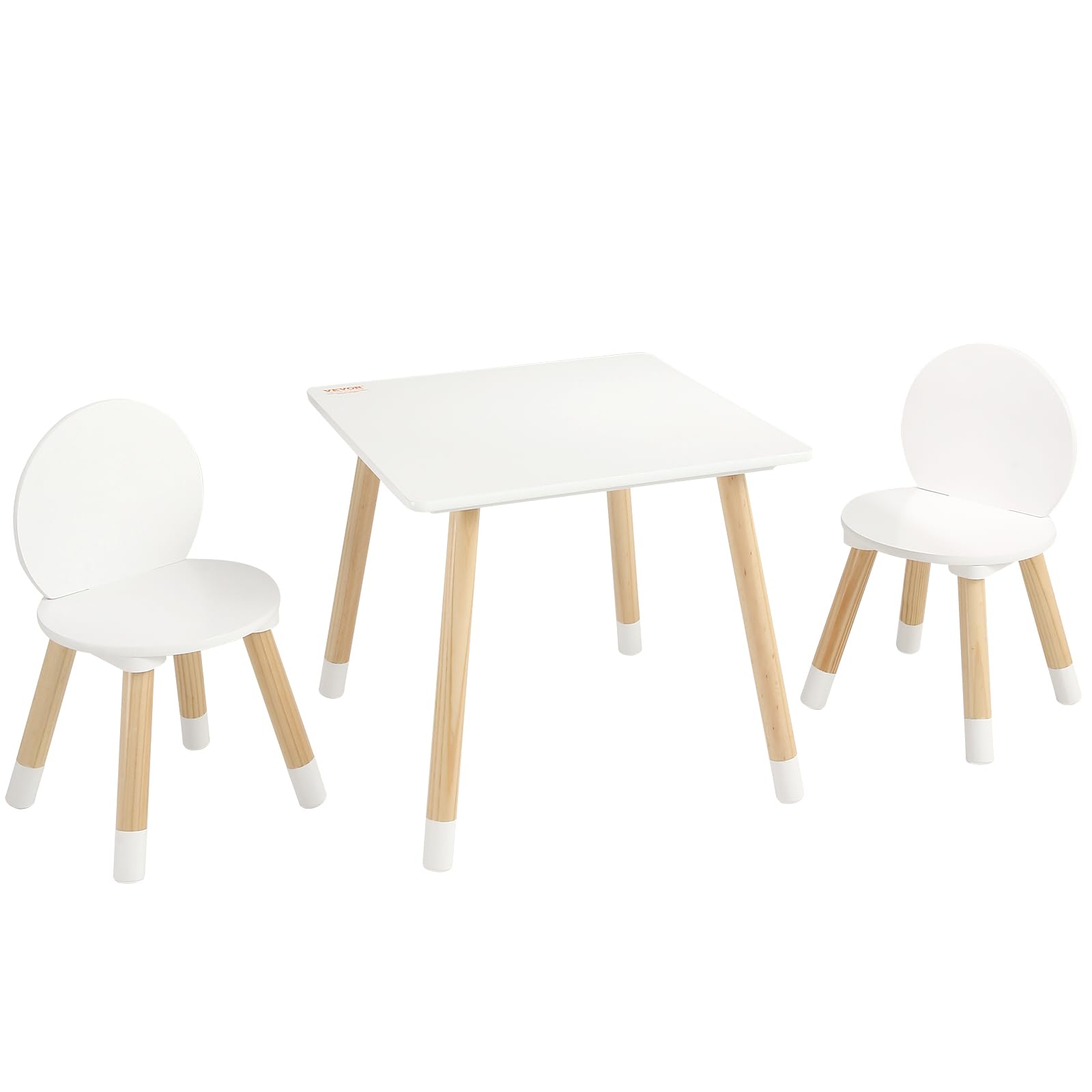 VEVOR kids table and chairs easy-clean surface for quick maintenance