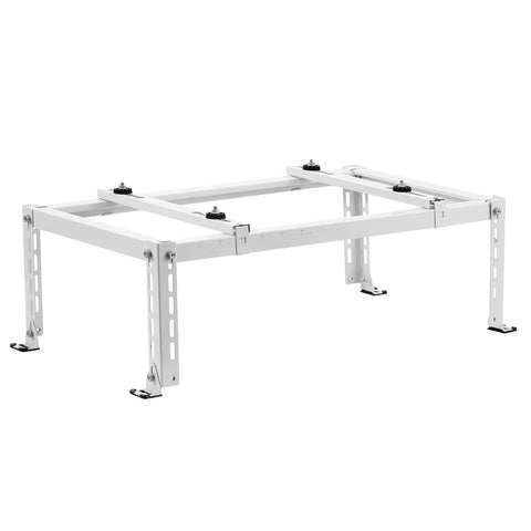 VEVOR mini split ground stand provides stable support for outdoor AC units.
