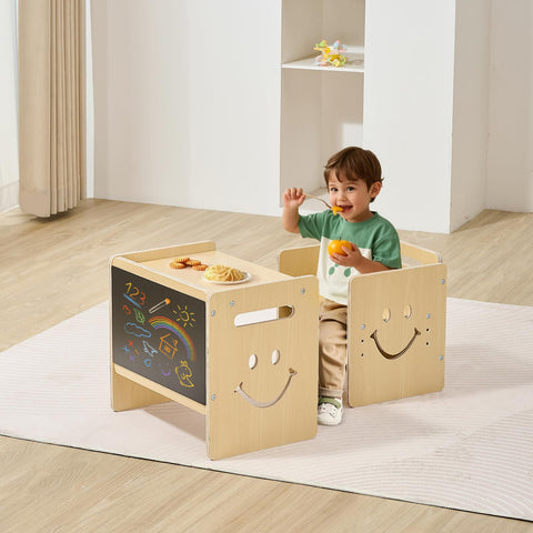 VEVOR durable poplar wood construction for daily toddler use