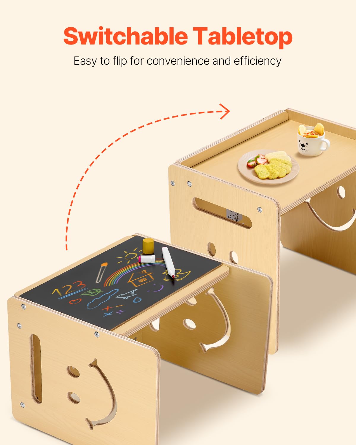 VEVOR rounded edges reduce bumps and make handling gentle