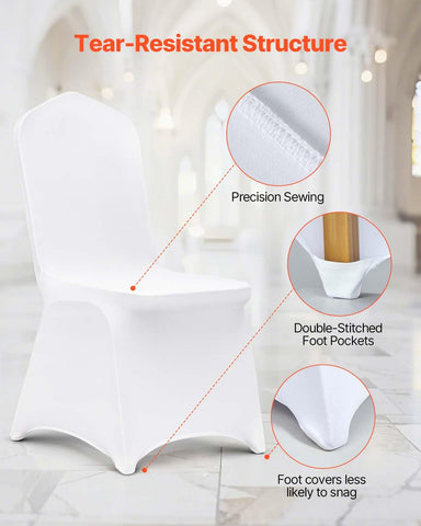 VEVOR no-armrest fit works with plain banquet chairs