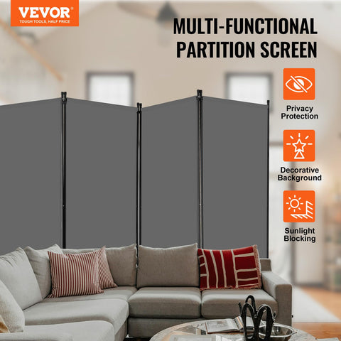 VEVOR privacy screen folding demonstrates quick portable room separation