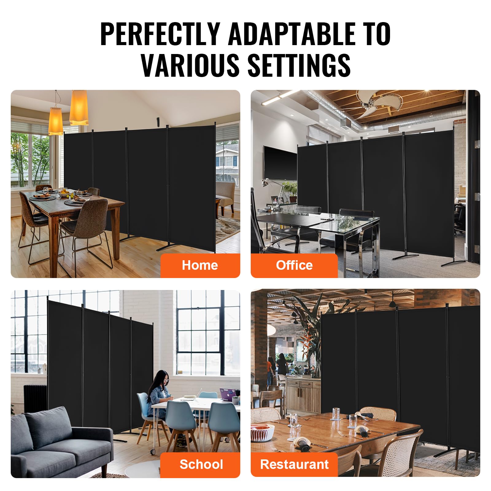 VEVOR foldable storage solution tucks away when not in use