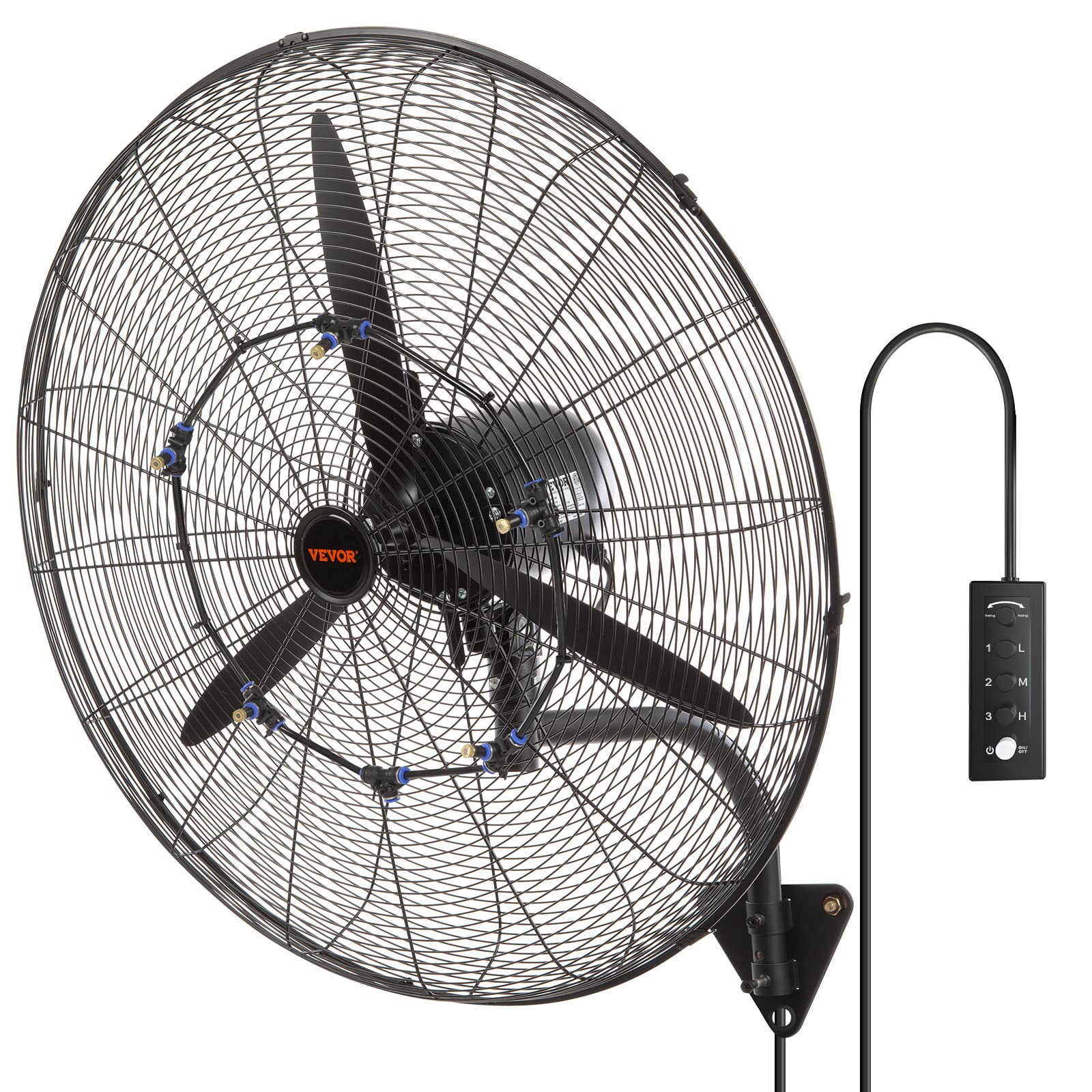 VEVOR six-foot cord simplifies installation and reach.