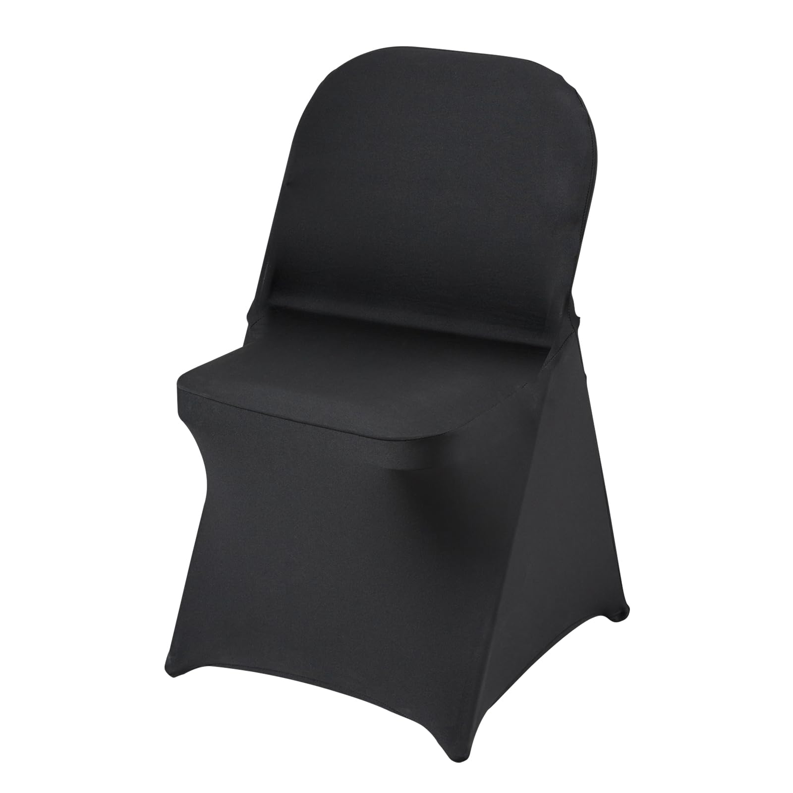 VEVOR stretch spandex folding chair cover bulk 100-piece box for venues.