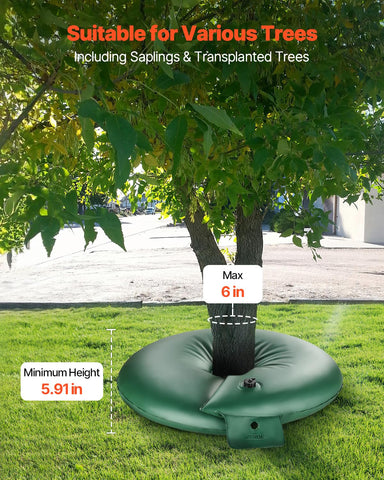 VEVOR drainage valve ensures even distribution and prevents overflow