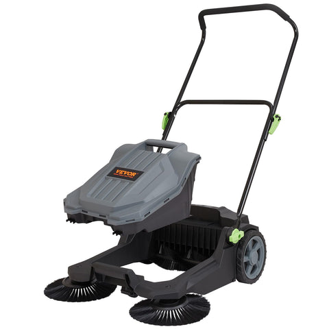 VEVOR walk-behind sweeper ready-to-use after quick assembly