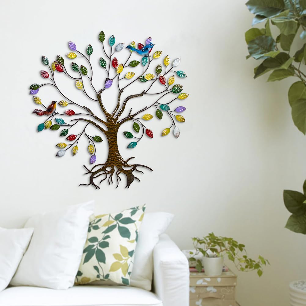 VEWOSTAR Tree of Life decor adds nature-inspired charm to foyers and bedrooms.