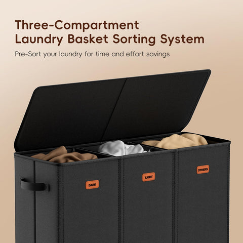 Sturdy 8-rod frame supports heavy loads securely.