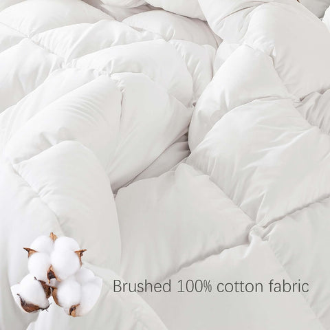 Vexino Down Comforter queen-size fit for larger beds.